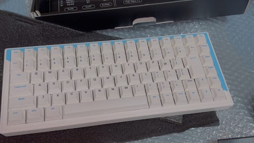 Customer photo review of DrunkDeer G75 Wired Actuation Distance Adjustable Magnetic Switch Keyboard