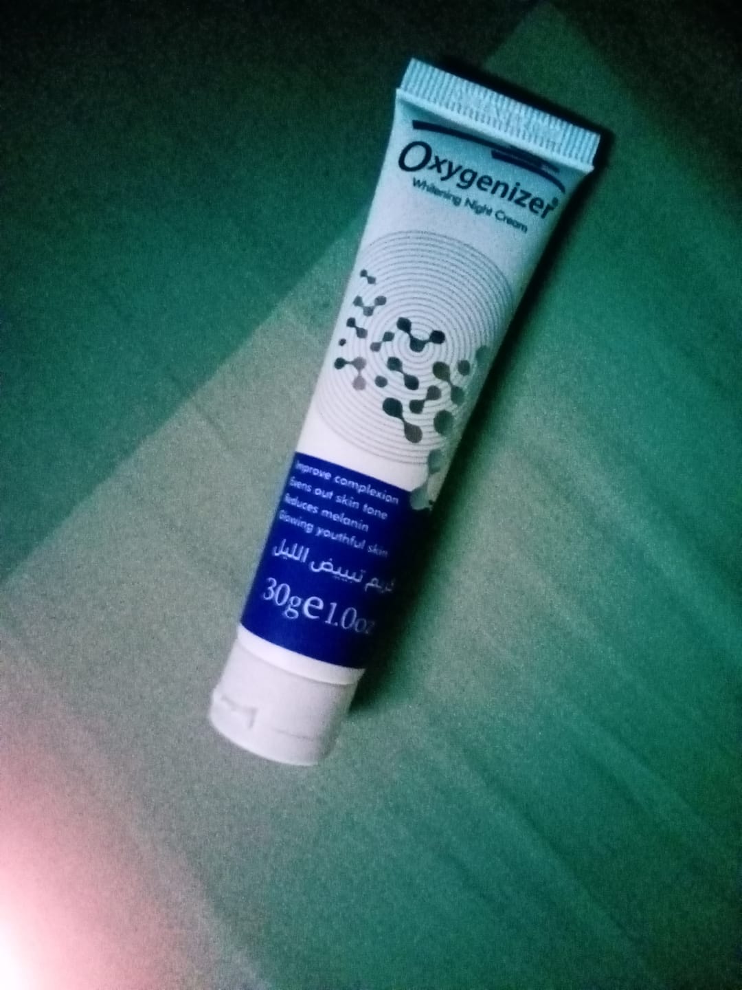 Customer photo review of Cream For Skin Whitening – Oxygenizer