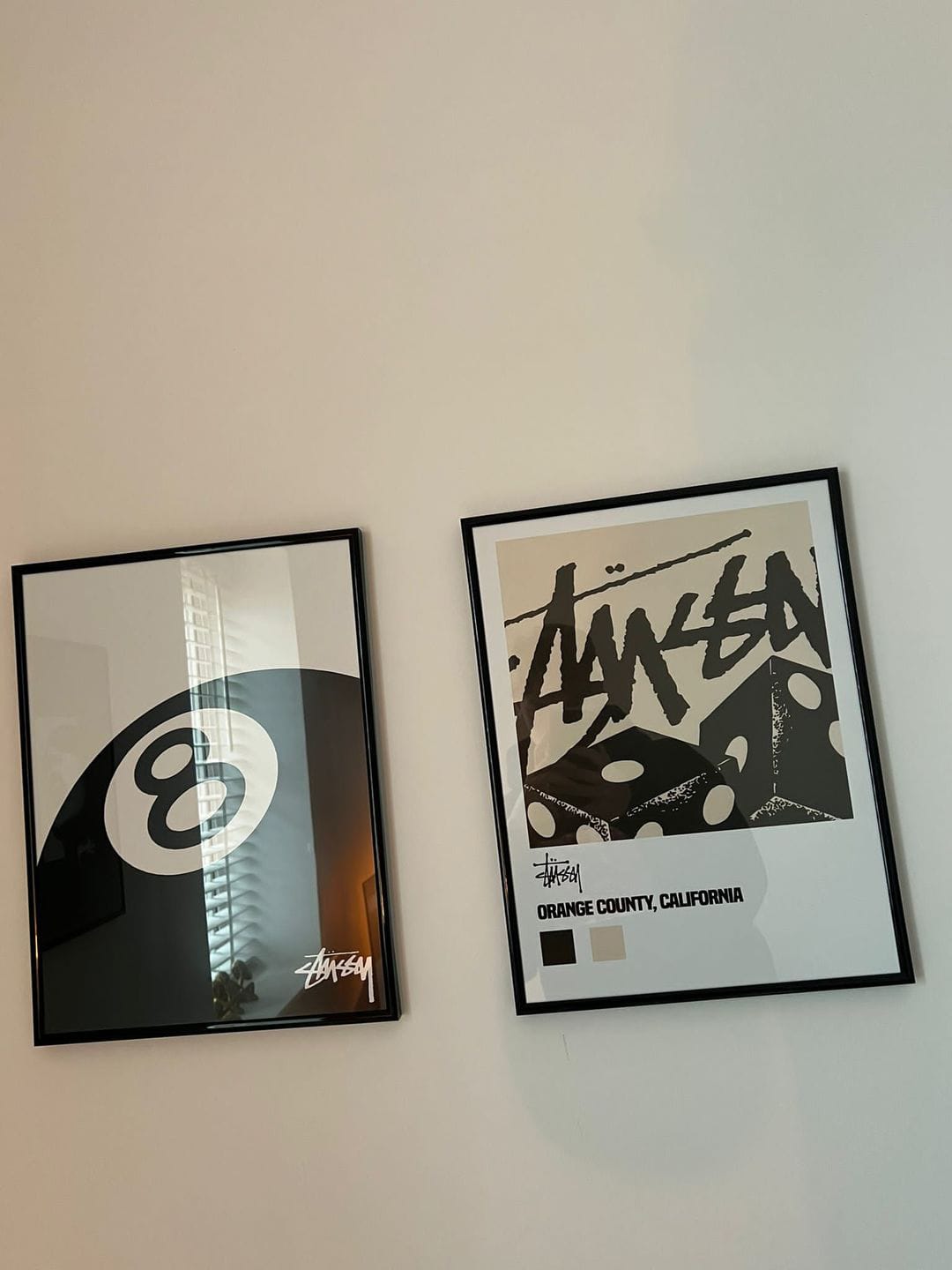 Customer photo review of Stussy 8 ball poster
