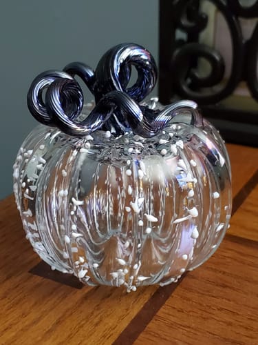 Customer photo review of *FREE SHIPPING* Icicle Pumpkin