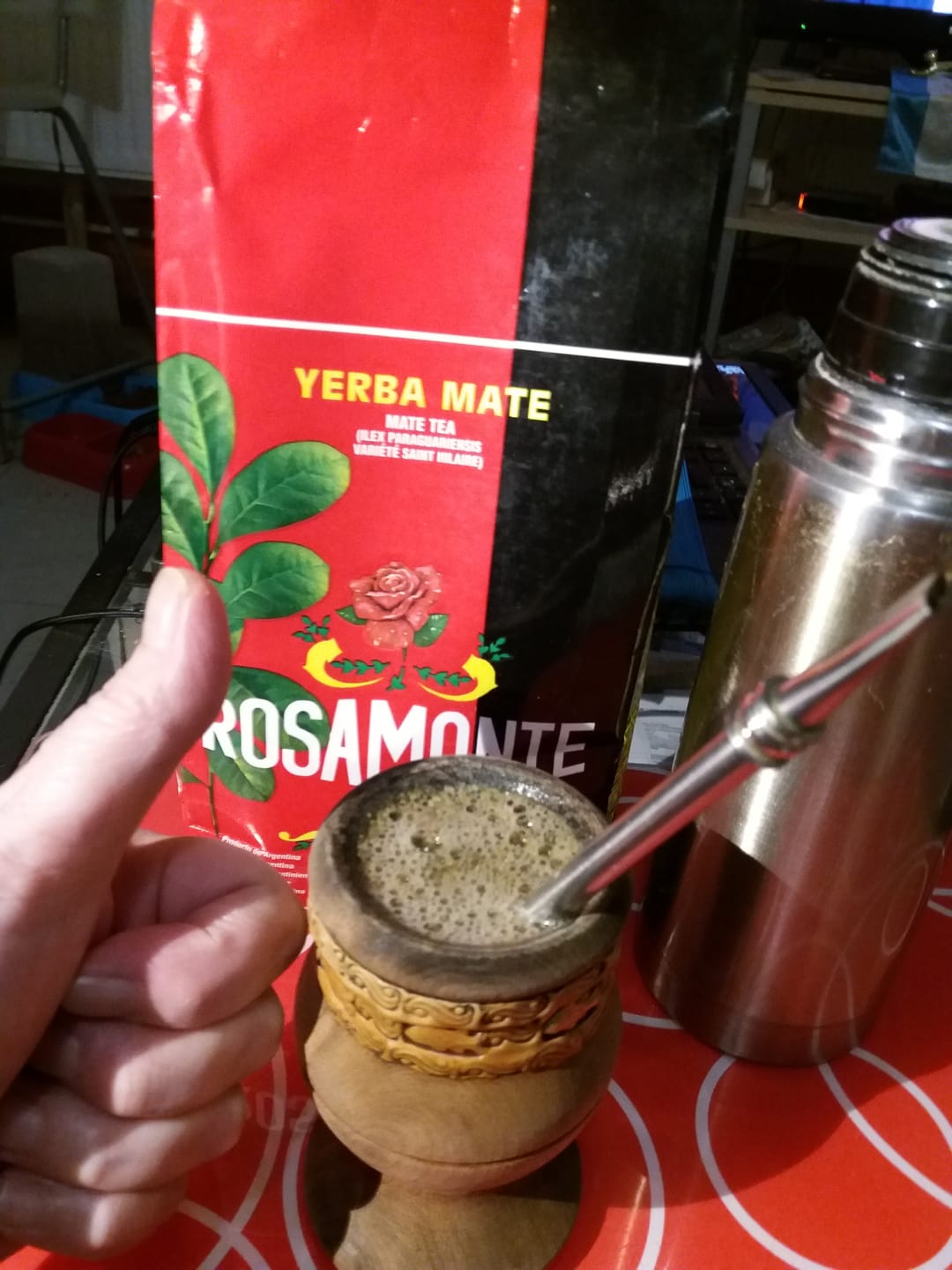 Customer photo review of Rosamonte - Yerba mate 1kg