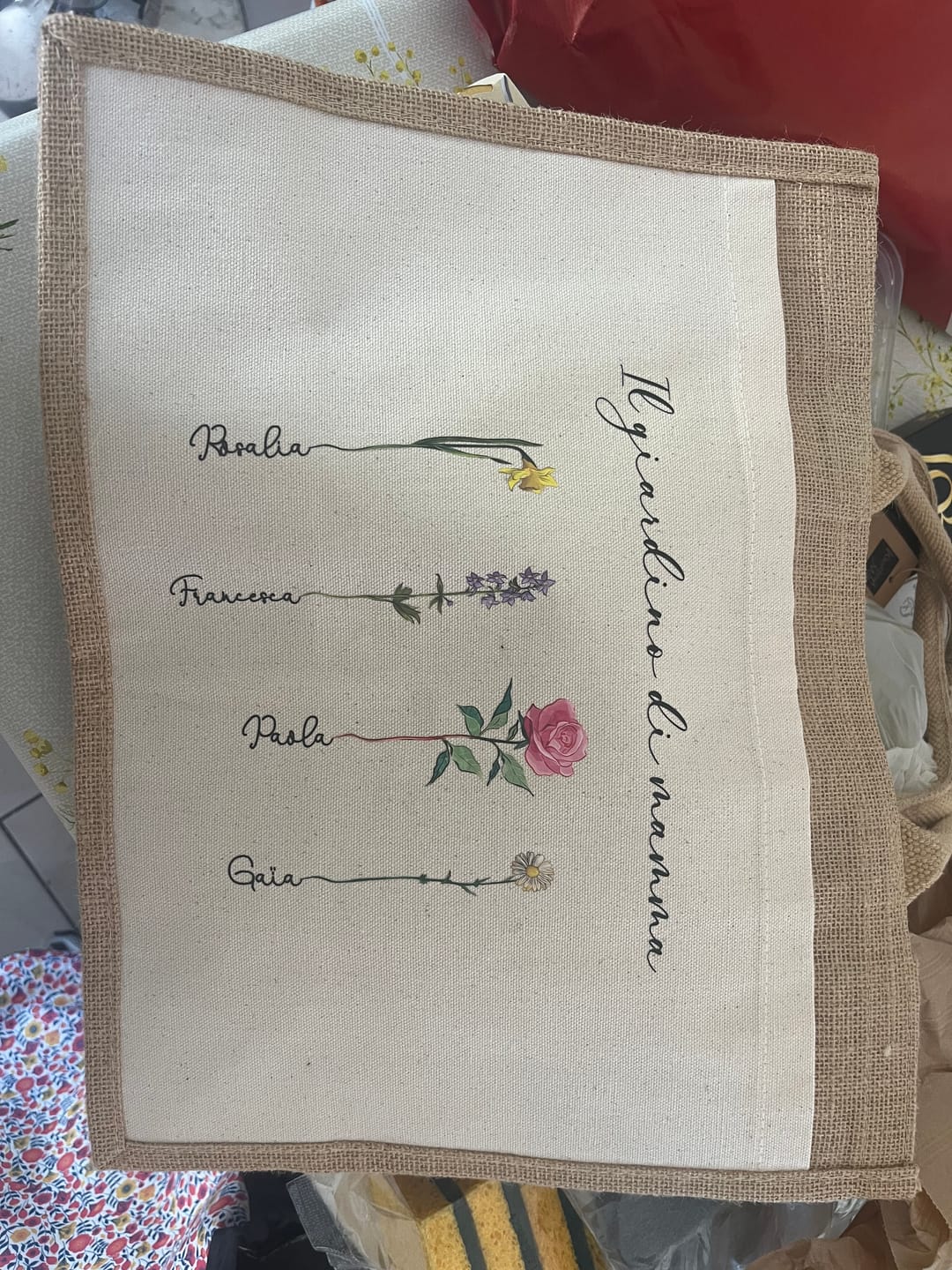 Customer photo review of Le jardin de mamie - Grands-parents-Sac