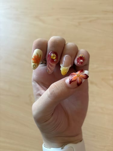 Customer photo review of Falling Leaves - RTS