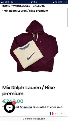 Customer photo review of Mystery Box - Lacoste / Ralph Lauren