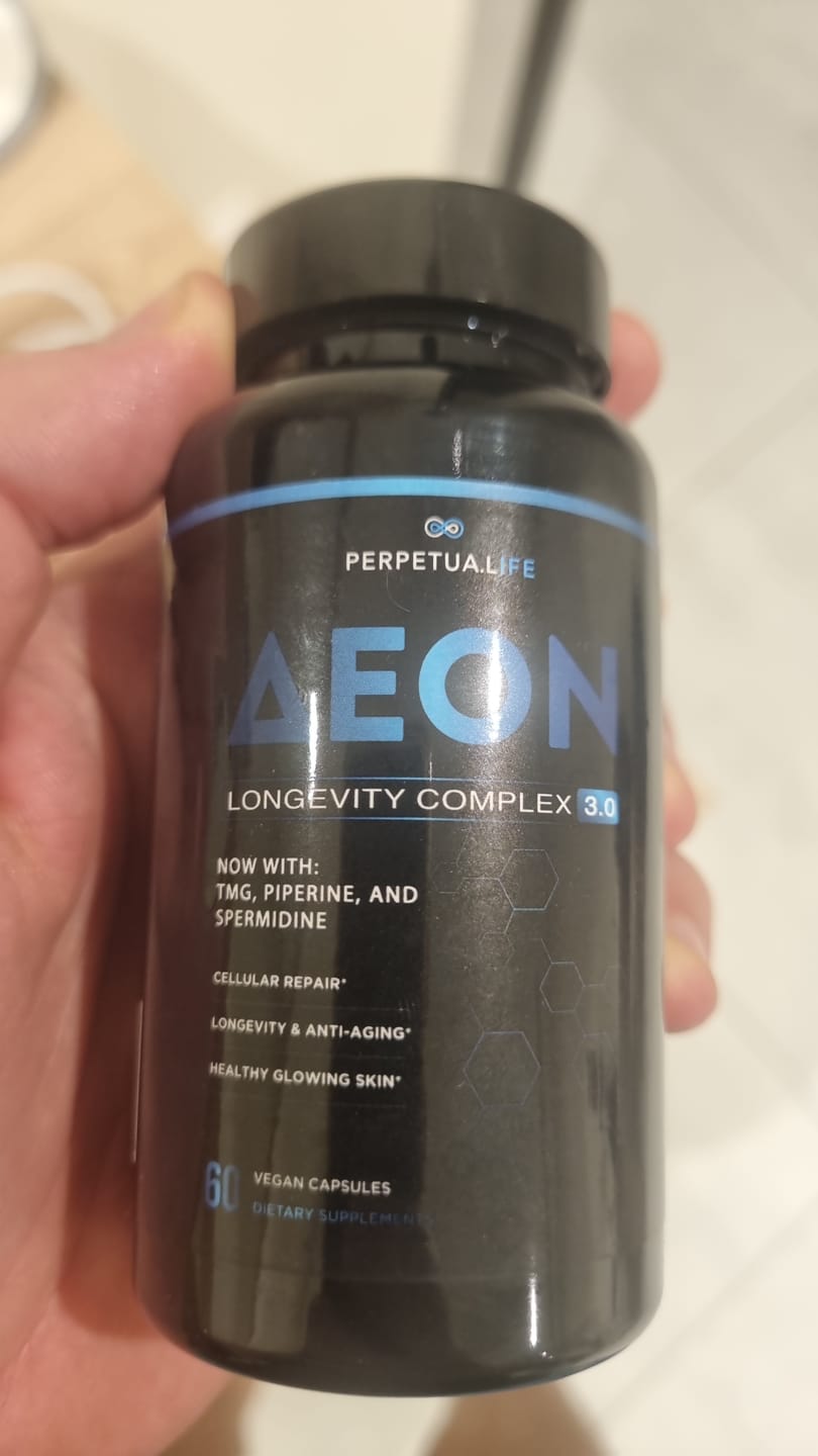Customer photo review of AEON™ NAD+ Liposomal Longevity Complex with Nicotinamide DUO™