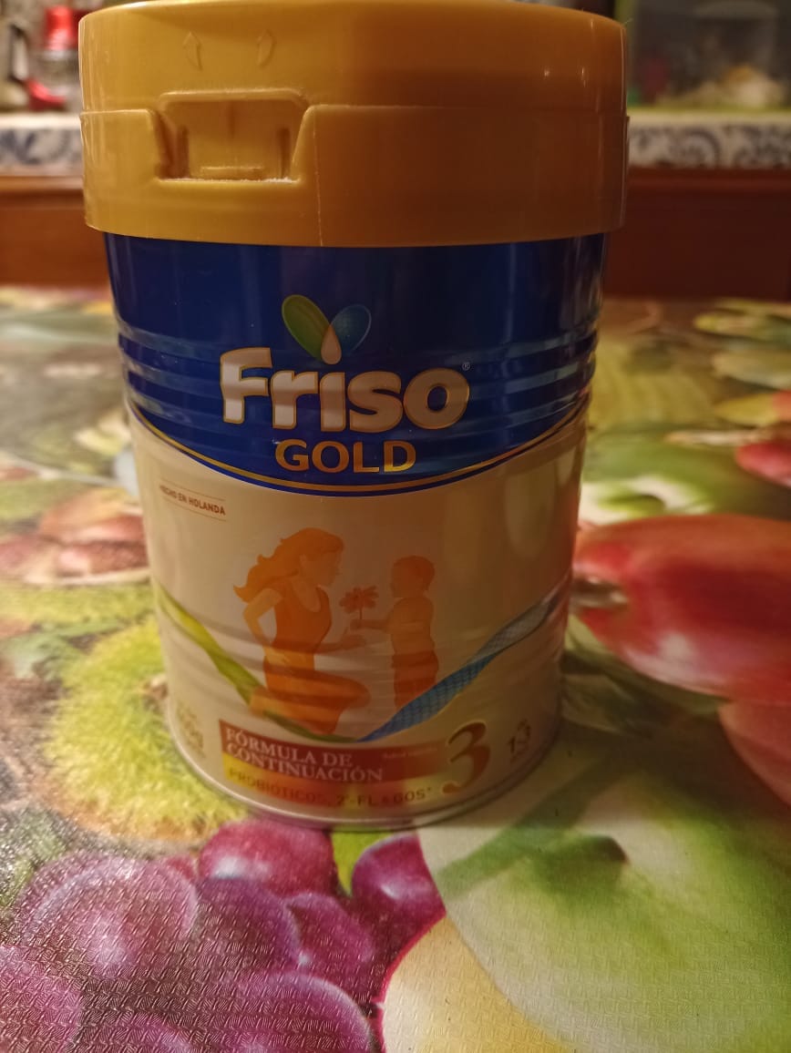 Customer photo review of Friso Gold 3 (1-3 Años) 3 Pack 3.6 Kg