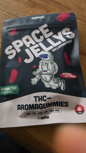 Customer photo review of THC Spacejellies Vollspektrum | 100mg THC | 20 Stk.