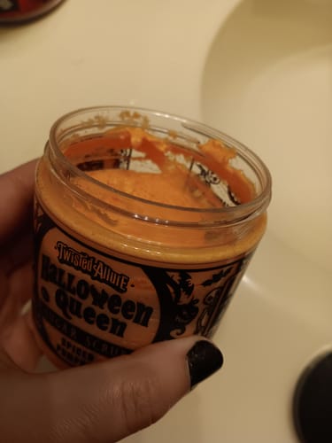 Customer photo review of Halloween Queen Sugar Scrub
