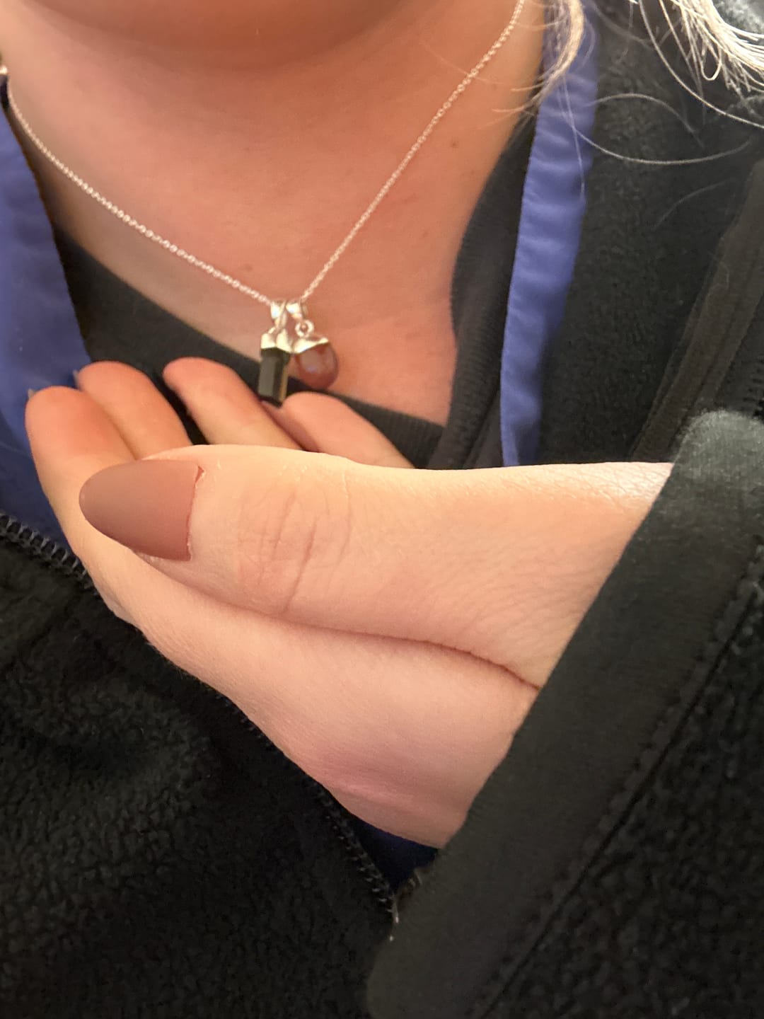 Customer photo review of Berlock Trumlad Jordgubbskvarts Silver