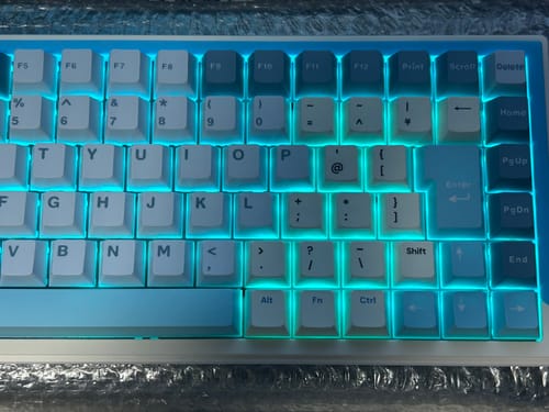 Customer photo review of DrunkDeer G75 Wired Actuation Distance Adjustable Magnetic Switch Keyboard