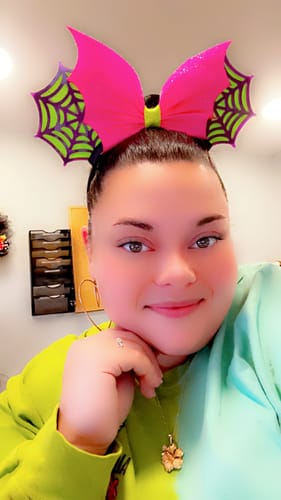 Customer photo review of Web Mickey Ears