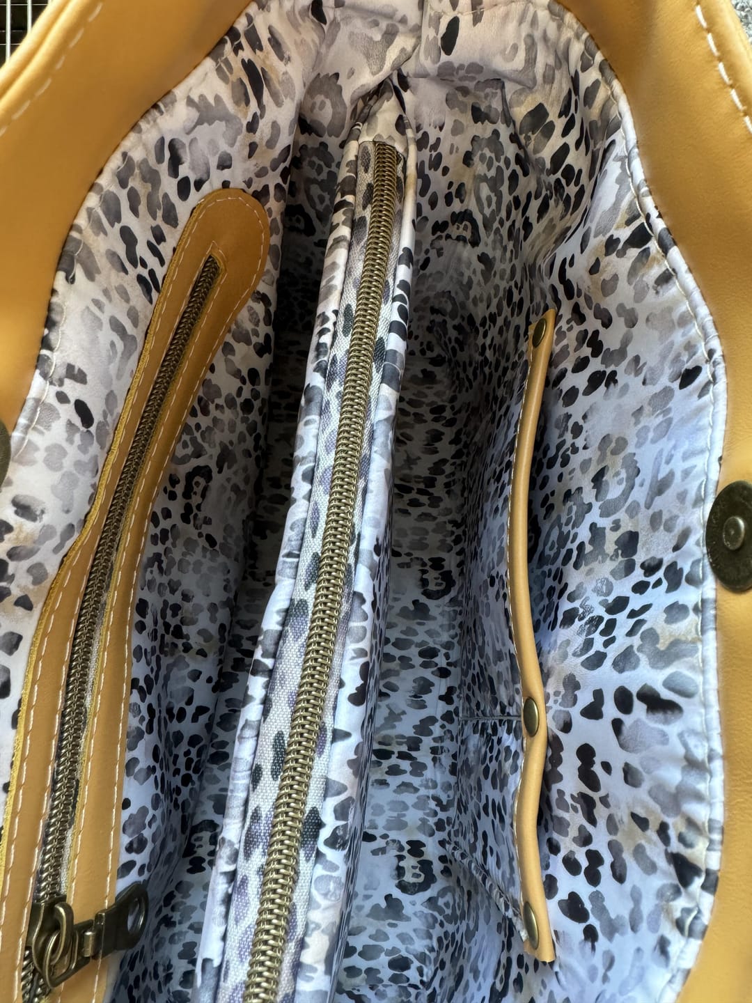 Customer photo review of Leopard - #5 Bronze Nylon Coil Zipper Tape