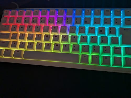 Customer photo review of DrunkDeer G75 Wired Actuation Distance Adjustable Magnetic Switch Keyboard