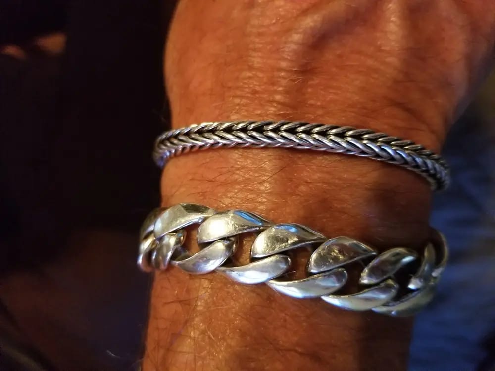 Customer photo review of SLITHERING SILVER
