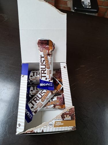 Customer photo review of Hi Protein Bar Salted Caramel Mars