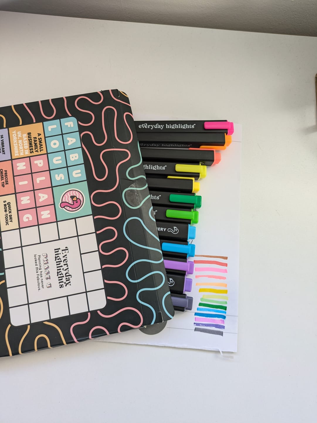 Customer photo review of Everyday Highlighters - Pack of 14