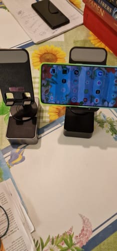 Customer photo review of Bluetooth audio power bank bracket