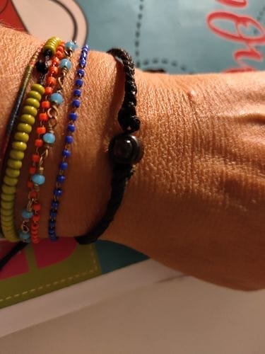 Customer photo review of Bracciale con foto personalizzato