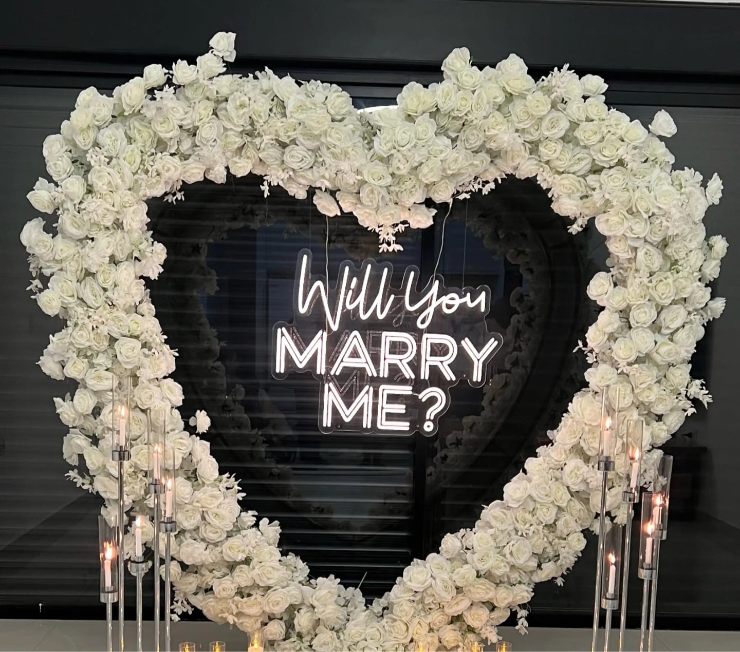 Customer photo review of 12x15 Inches Bride To Be Neon Sign White LED Light for Bachelorette Party & Wall Decor