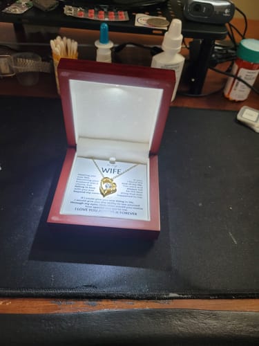 Customer photo review of To My Wife - I Love You Always & Forever - Gift Set - SS568