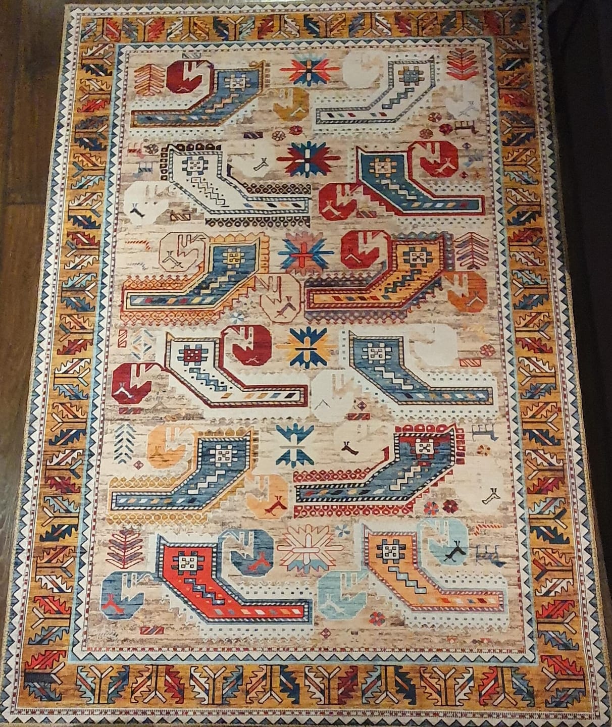 Customer photo review of ORBIS Premium Version Chenille Rug