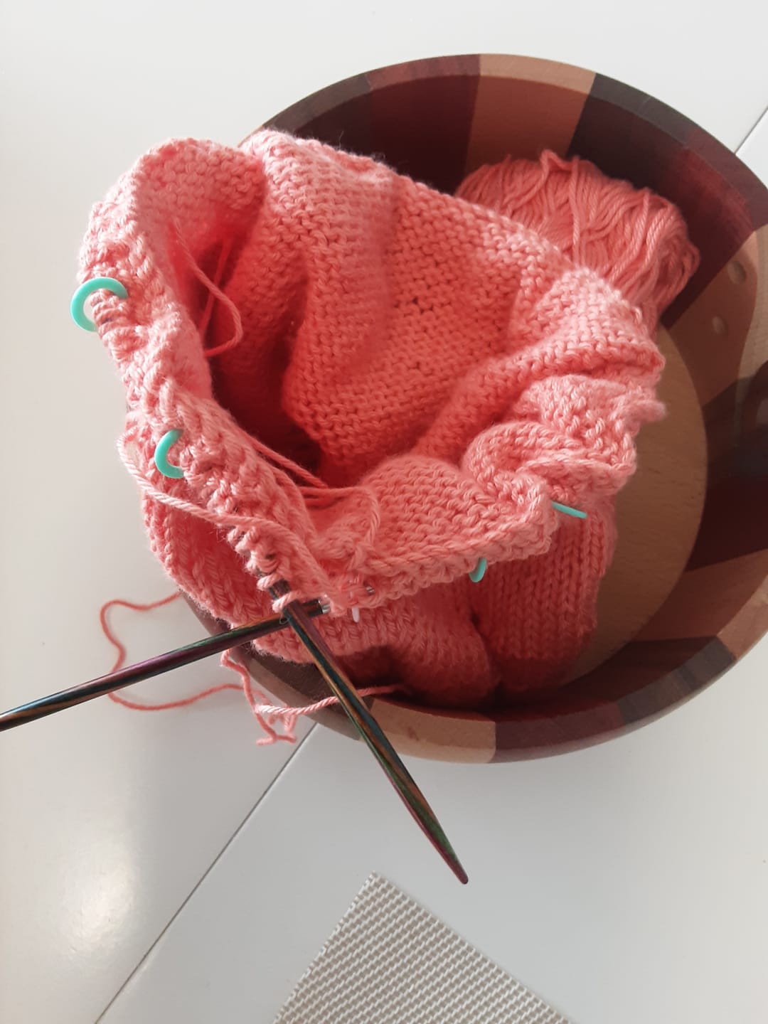 Customer photo review of Knitpro Symfonie Interchangeable Special Needle Tips (Short)