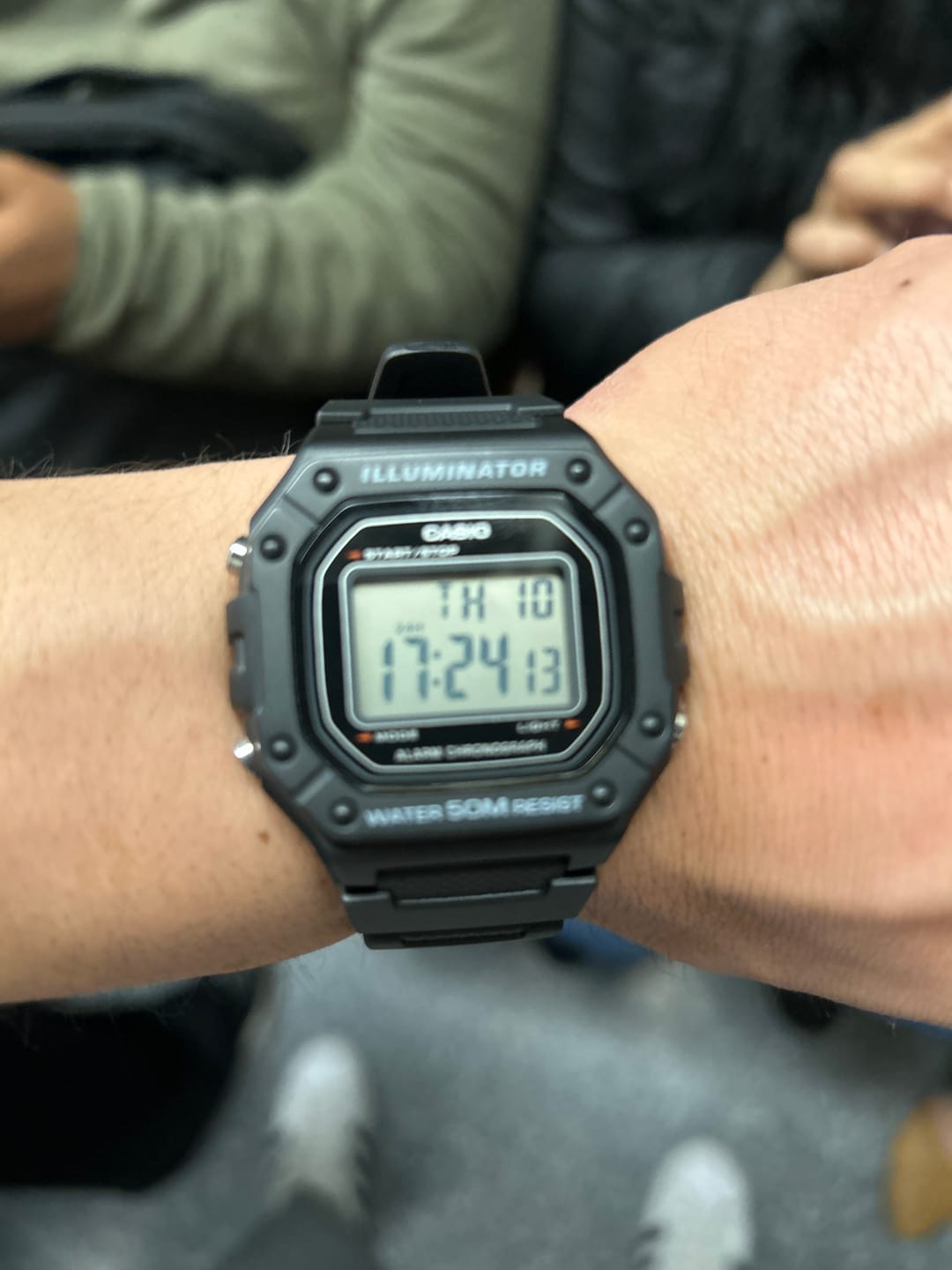 Customer photo review of Reloj Casio Vintage W-218H-1AVDF Negro