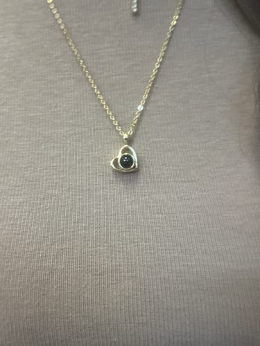 Customer photo review of Collana con foto personalizzata