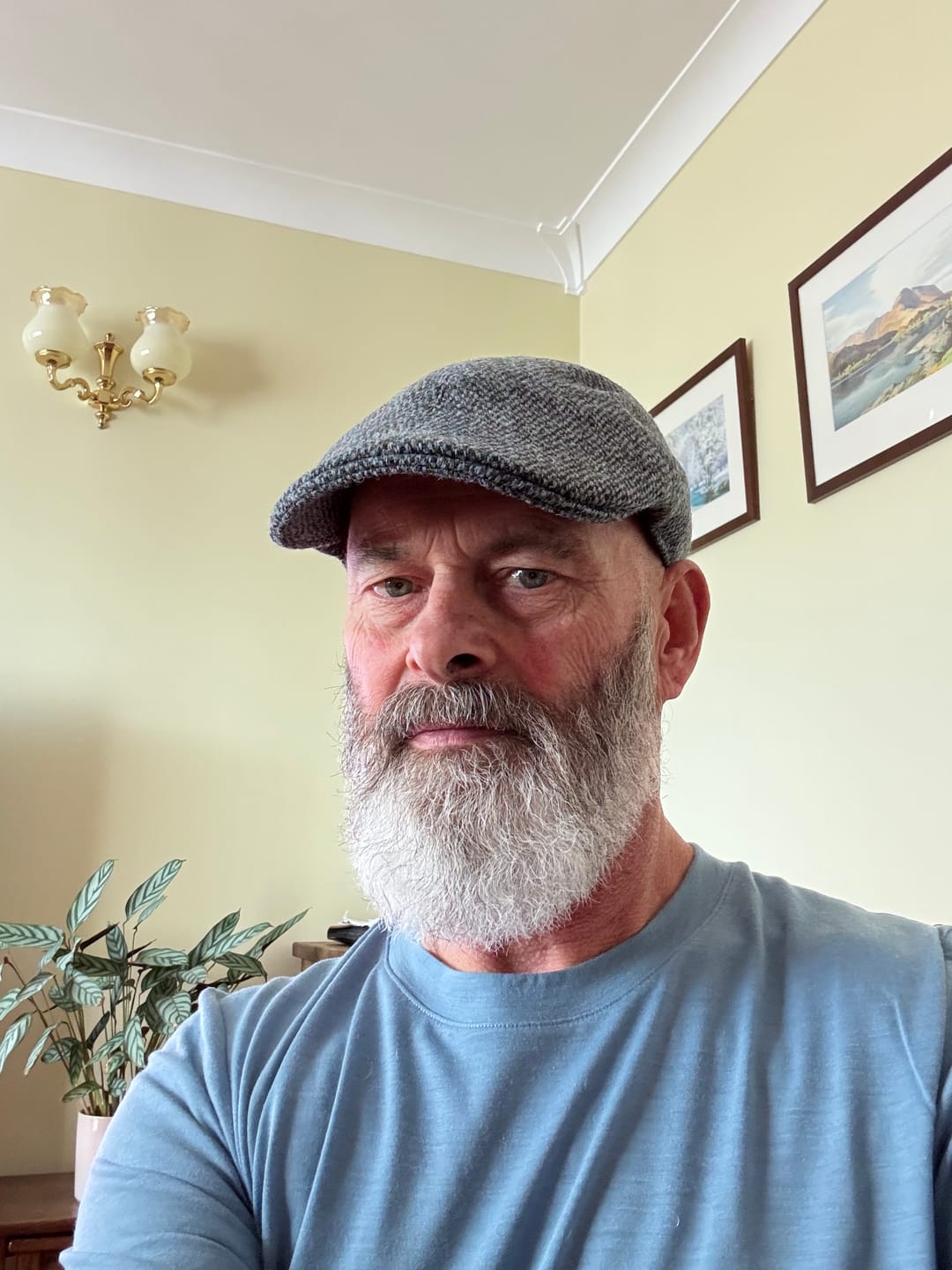 Customer photo review of Erin Cap Tweed