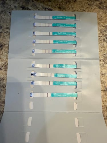 Customer photo review of Ovulation Test Strips