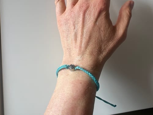 Customer photo review of Bracciale con foto personalizzato