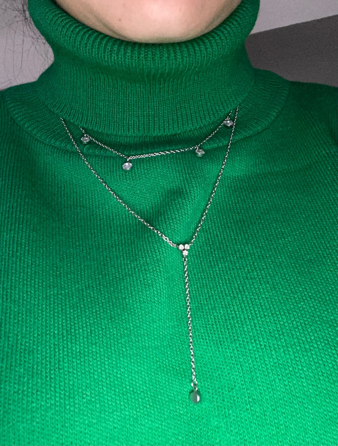 Customer photo review of Alessia Halskette | 18K vergoldet