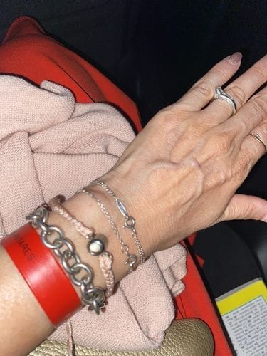 Customer photo review of Bracciale con foto personalizzato
