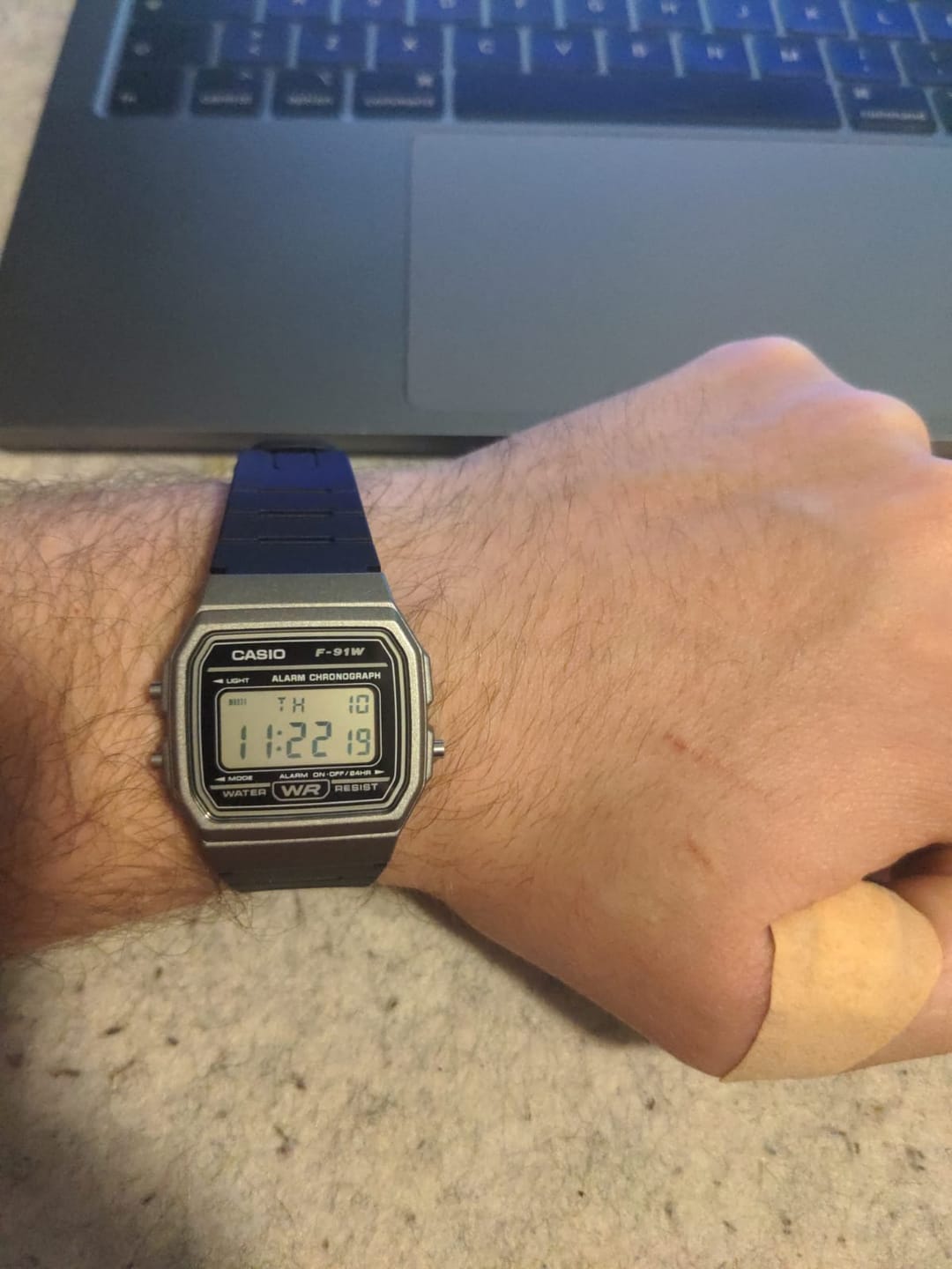 Customer photo review of Reloj Casio Vintage F-91WM-1BDF Gris/Negro