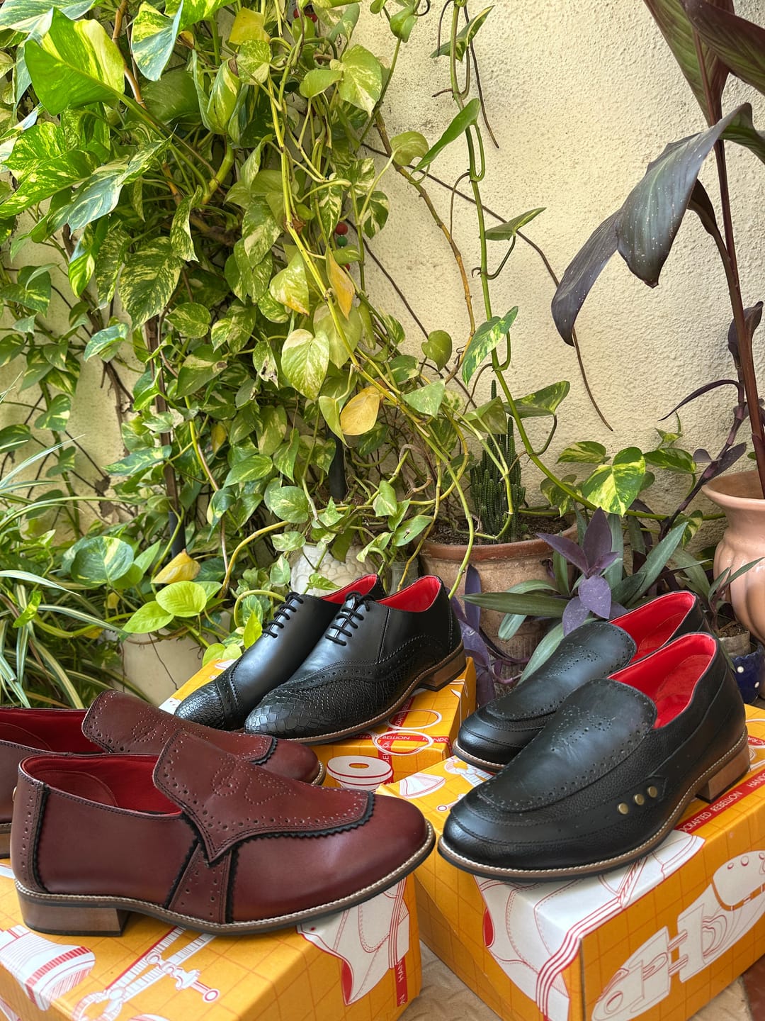 Customer photo review of Mirza Brogues Men
