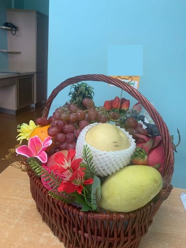 Customer photo review of Fruit Basket Luxury Z (Available in Klang Valley, Seremban, Penang & Johor Bahru only)
