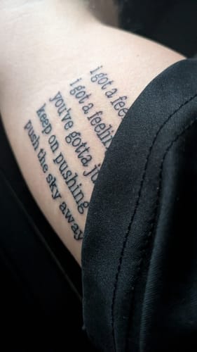 Customer photo review of TattooNumbx Numbing Cream