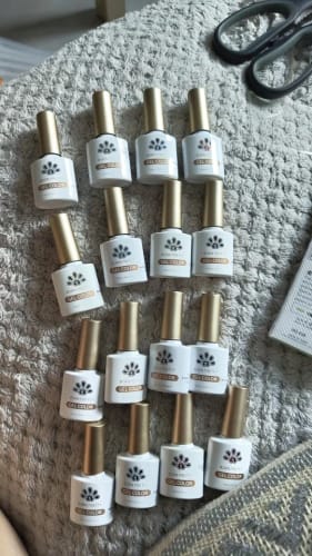 Customer photo review of Magnetic Cat Eye Gel Nail Polish/6Pcs 🔥Total Savings Pack🔥
