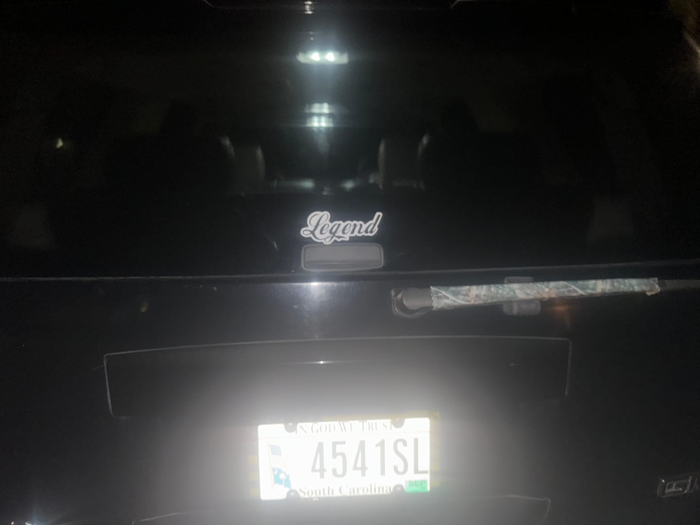 Customer photo review of Legend Decal
