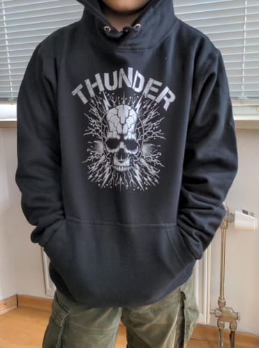 Customer photo review of THUNDER - Unisex Hoodie