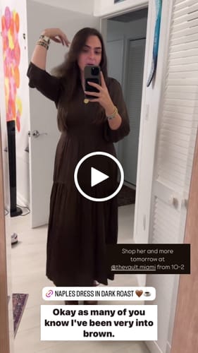 Customer video review of Naples Dress