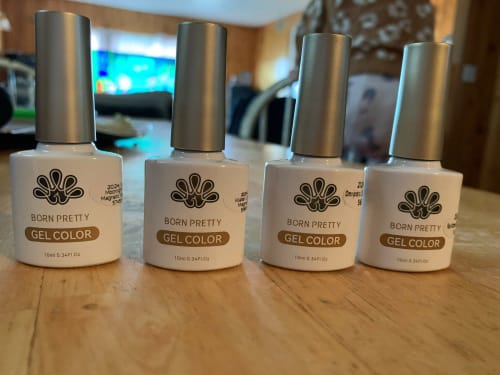 Customer photo review of Magnetic Cat Eye Gel Nail Polish/6Pcs 🔥Total Savings Pack🔥