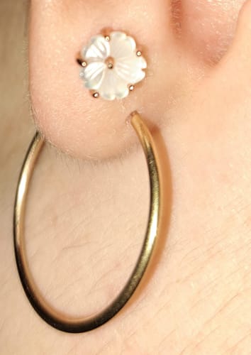 Customer photo review of Boucle d'oreille Aenor