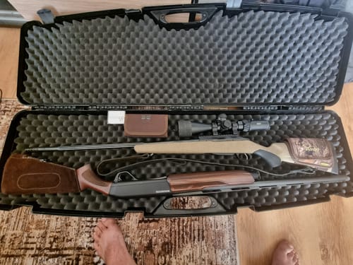 Customer photo review of Задтилък за карабина с регулатор на височина на приклада Argo