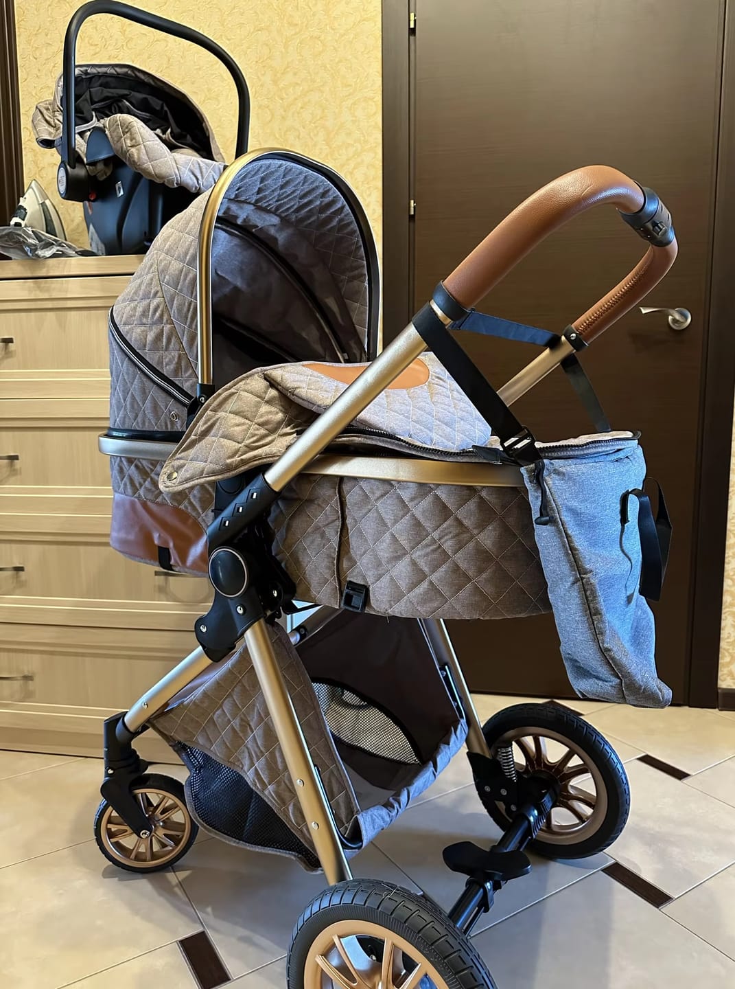 Customer photo review of Premium 3-in-1 Baby Stroller