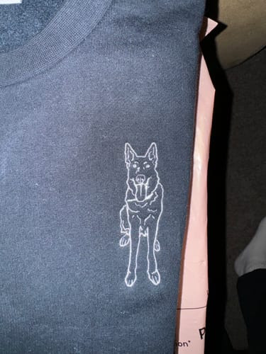 Customer photo review of CUSTOM PET CREWNECK