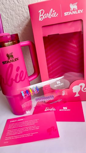Customer photo review of Stanley Quencher Barbie™  Icon | 887ml