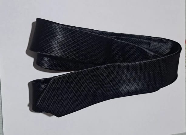 Customer photo review of Slim Plain 6cm Ties