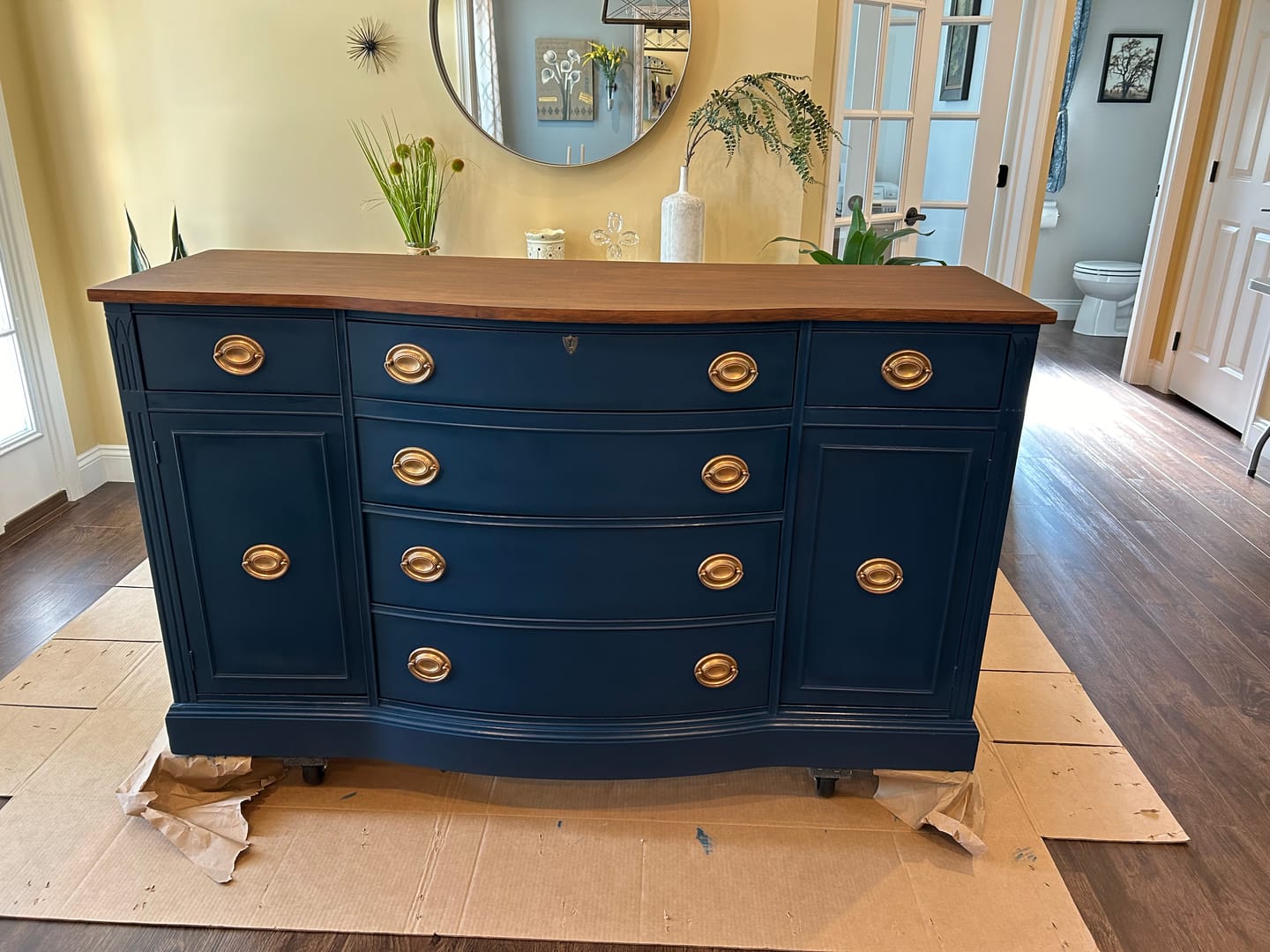 Customer photo review of One Step Paint - Lady Singing the Blues