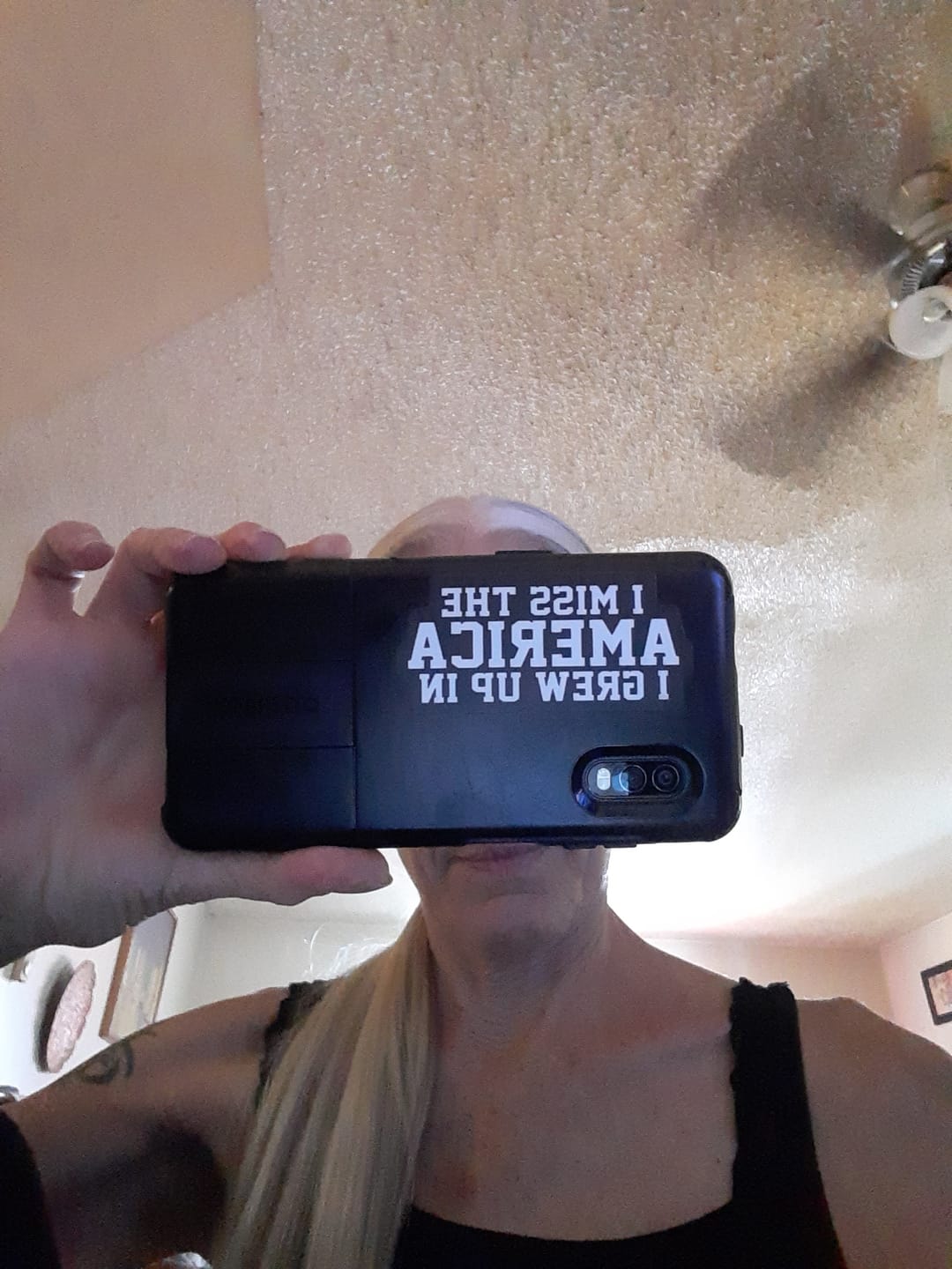 Customer photo review of I Miss The America I Grew Up In Decal